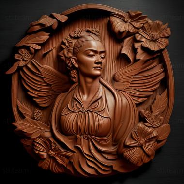 3D model Frida Kahlo (STL)